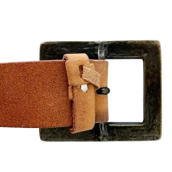 Guido Angeloni Handmade Italian Leather Tooled Belt | XL NWOT Guido Angeloni Handmade Italian Leather Tooled BeltXL NWOT main image 4